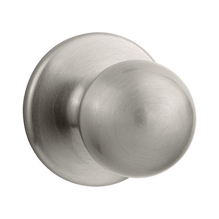 Kwikset Kwikset Polo Satin Nickel Passage Door Knob Right or Left Handed 92001-518